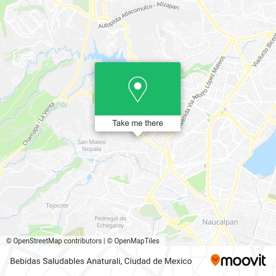 Bebidas Saludables Anaturali map