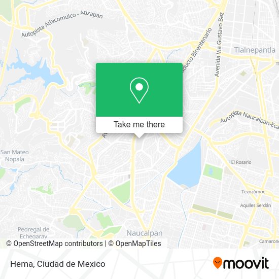 Mapa de Hema