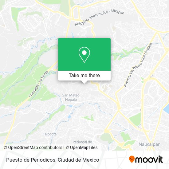 Puesto de Periodicos map