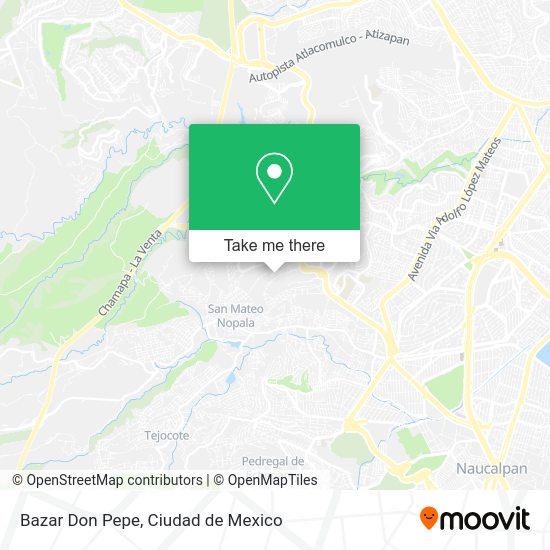 Mapa de Bazar Don Pepe