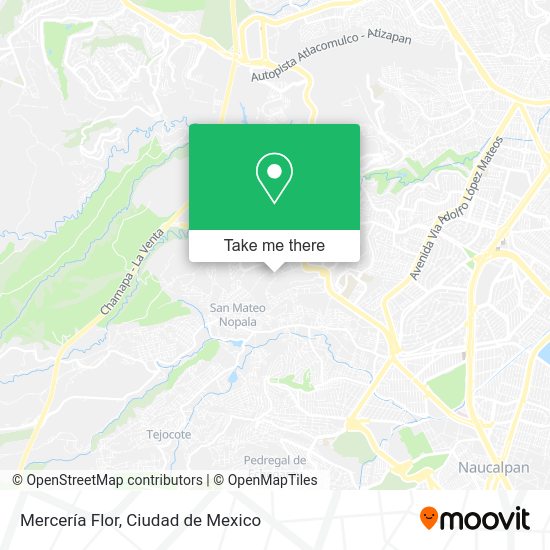 Mapa de Mercería Flor