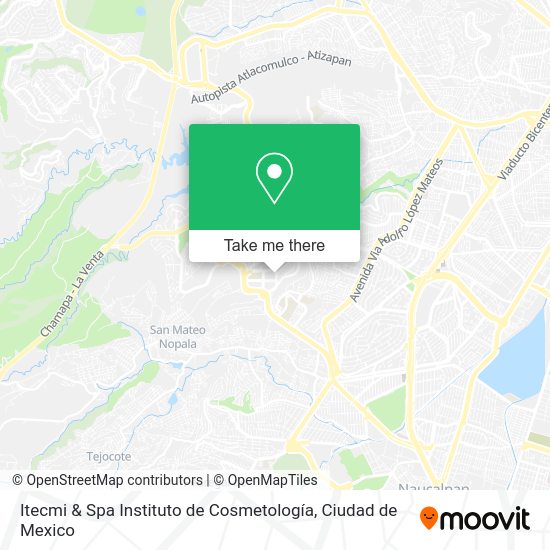 Mapa de Itecmi & Spa Instituto de Cosmetología