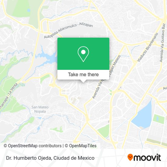 Dr. Humberto Ojeda map