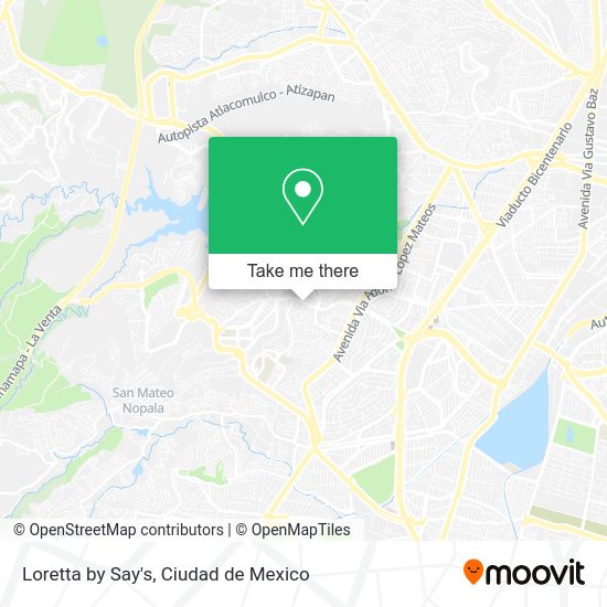 Mapa de Loretta by Say's