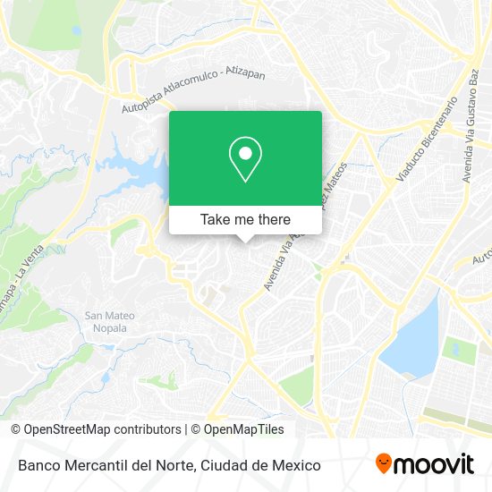 Banco Mercantil del Norte map