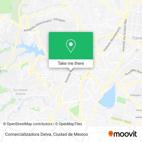 Comercializadora Delva map