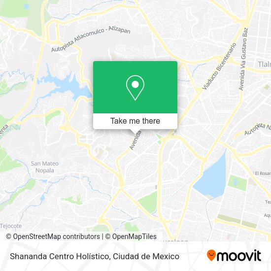 Shananda Centro Holístico map