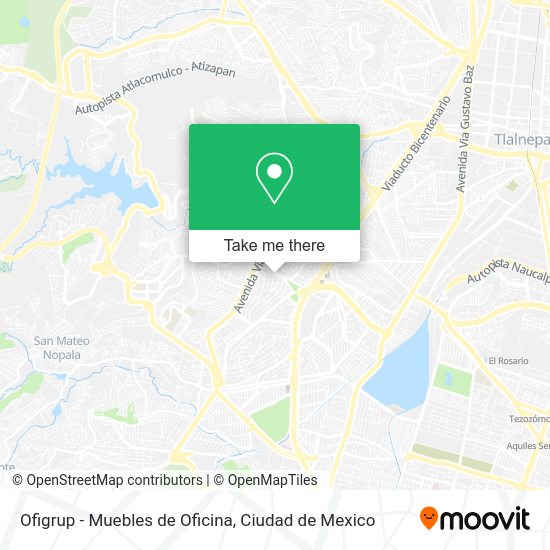 Ofigrup - Muebles de Oficina map