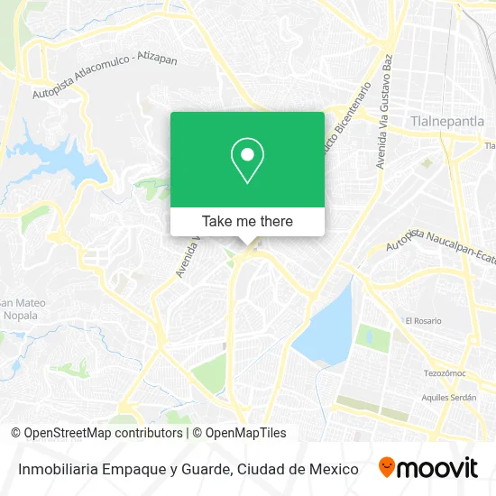 Inmobiliaria Empaque y Guarde map