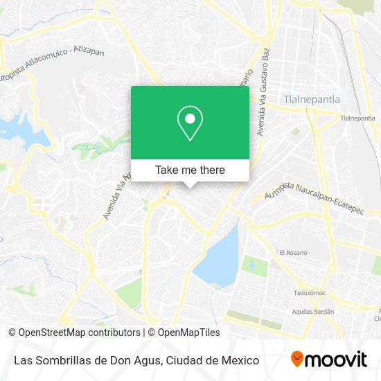 Mapa de Las Sombrillas de Don Agus