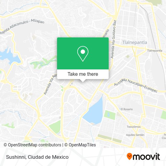 Mapa de Sushinni