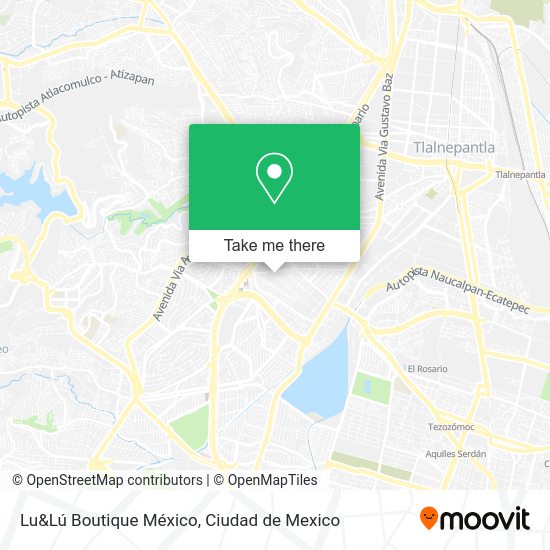Lu&Lú Boutique México map
