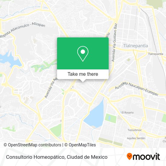 Consultorio Homeopático map