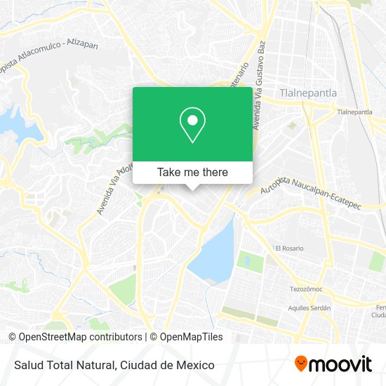 Salud Total Natural map