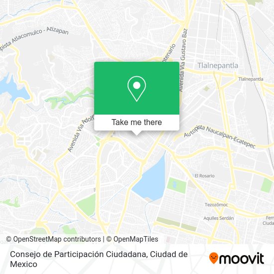 Consejo de Participación Ciudadana map
