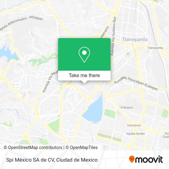 Spi México SA de CV map