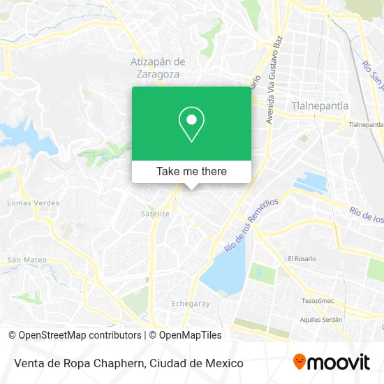 Venta de Ropa Chaphern map