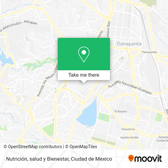 Mapa de Nutrición, salud y Bienestar