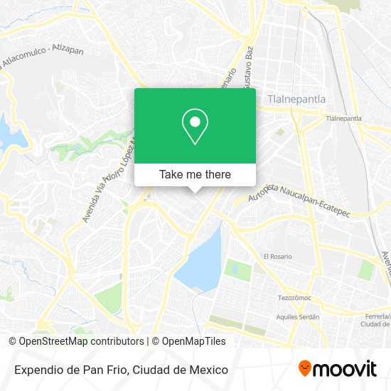 Expendio de Pan Frio map