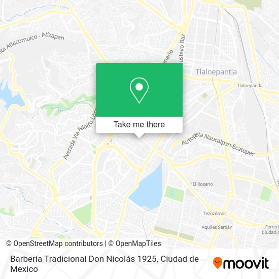 Barbería Tradicional Don Nicolás 1925 map