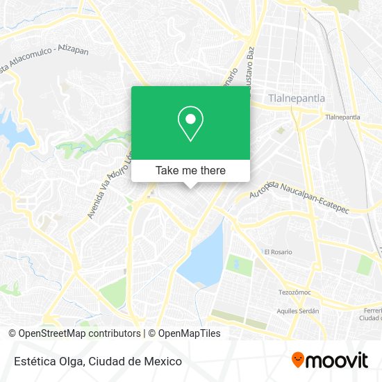 Estética Olga map