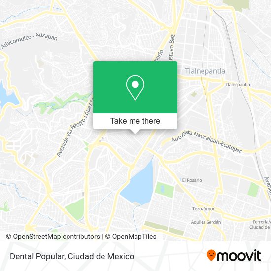 Mapa de Dental Popular