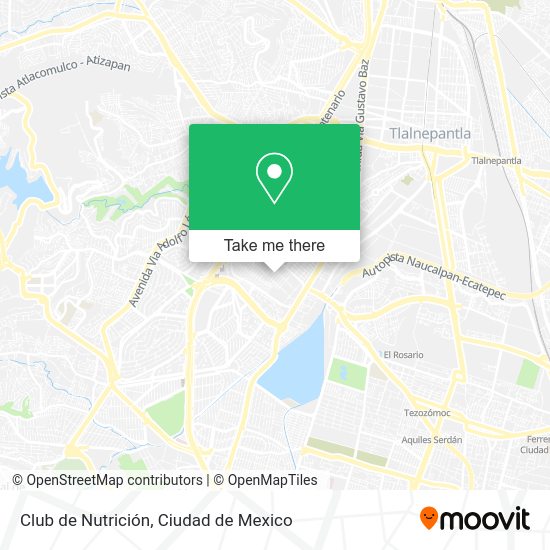 Club de Nutrición map