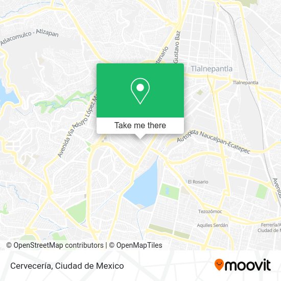 Mapa de Cervecería