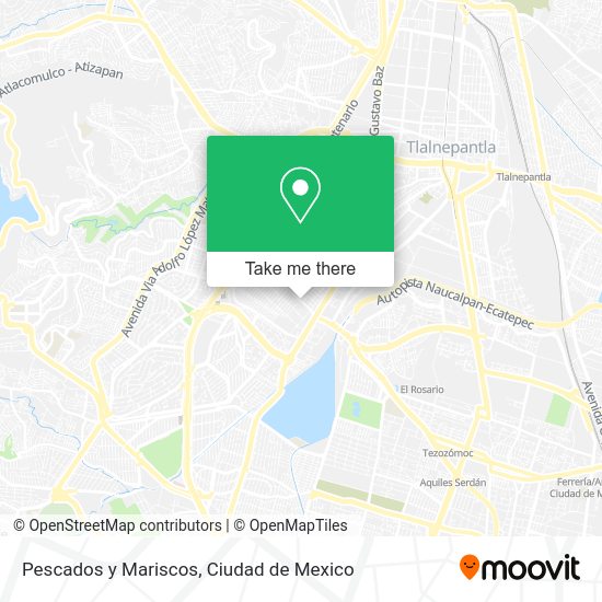 Pescados y Mariscos map
