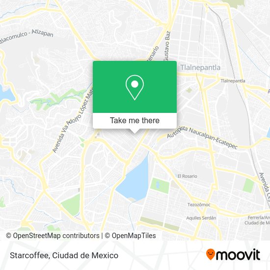 Mapa de Starcoffee
