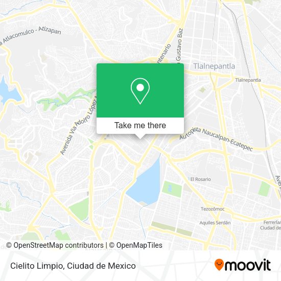 Mapa de Cielito Limpio