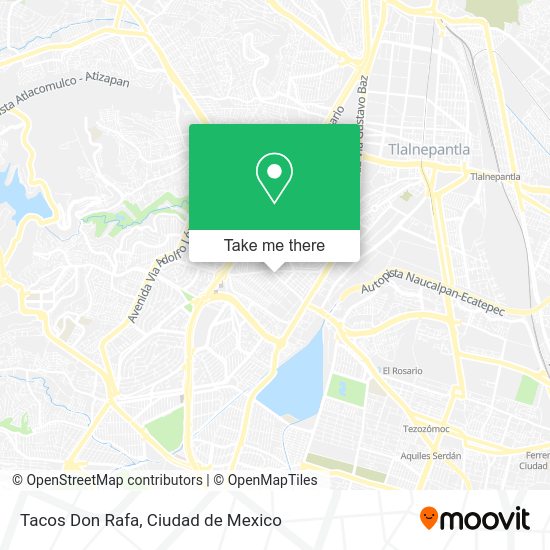 Tacos Don Rafa map