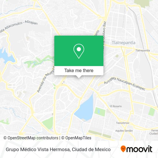 Grupo Médico Vista Hermosa map