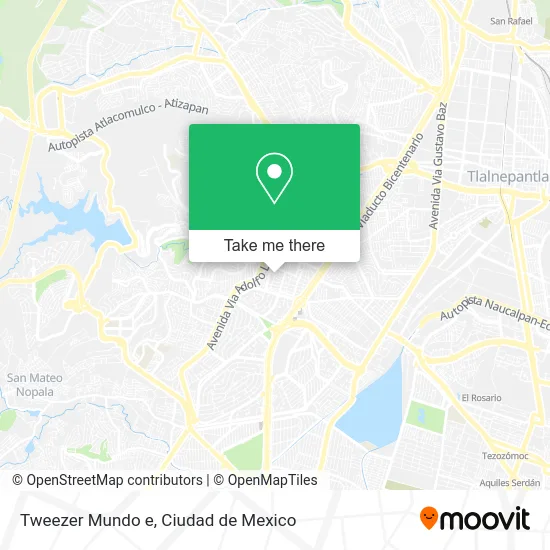 Tweezer Mundo e map