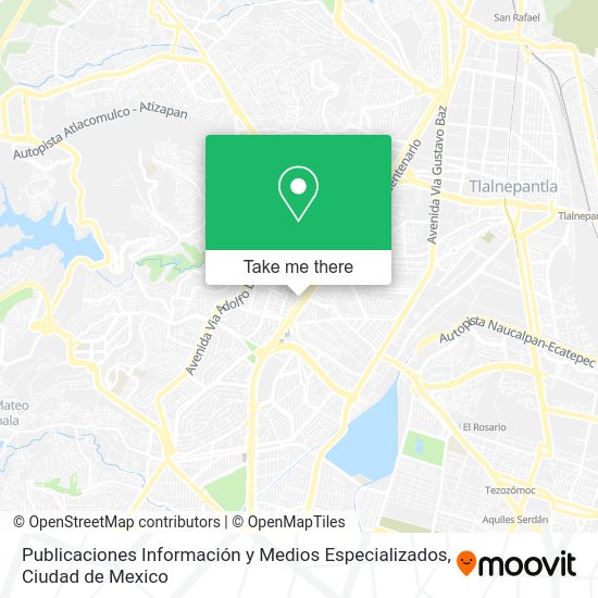 Publicaciones Información y Medios Especializados map