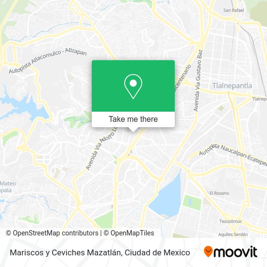 Mariscos y Ceviches Mazatlán map