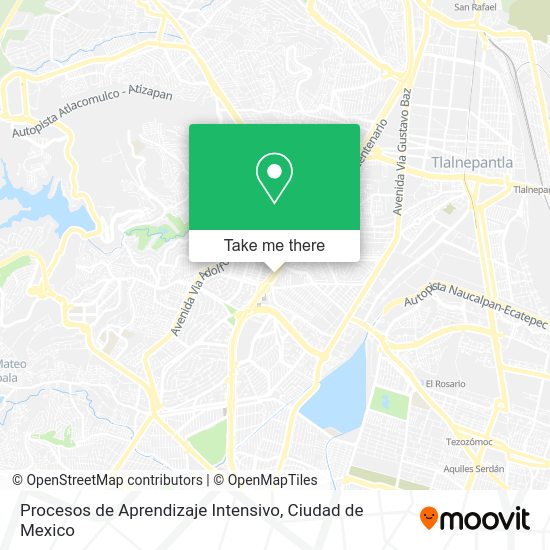 Procesos de Aprendizaje Intensivo map