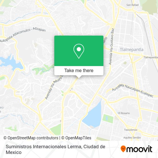 Suministros Internacionales Lerma map