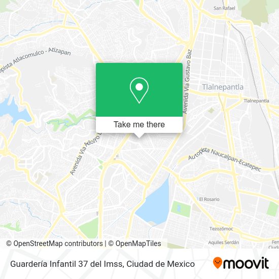 Guardería Infantil 37 del Imss map