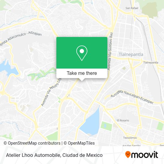 Mapa de Atelíer Lhoo Automobile