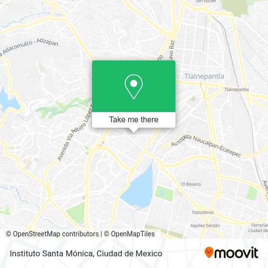 Instituto Santa Mónica map