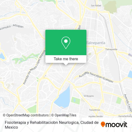 Fisioterapia y Rehabilitaciobn Neurlogica map