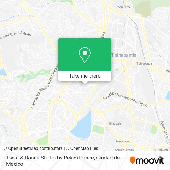 Twist & Dance Studio by Pekes Dance map