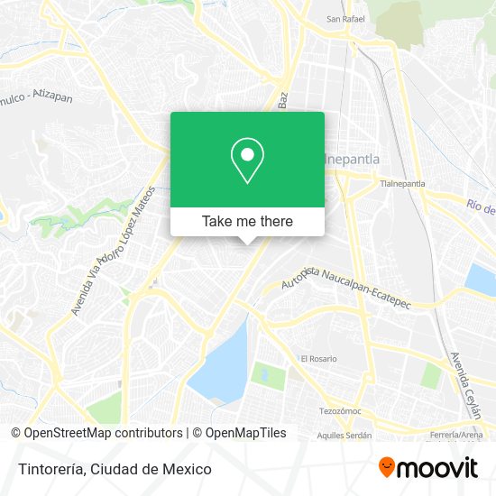 Tintorería map