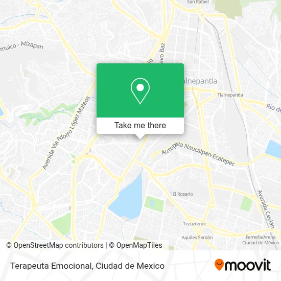 Terapeuta Emocional map