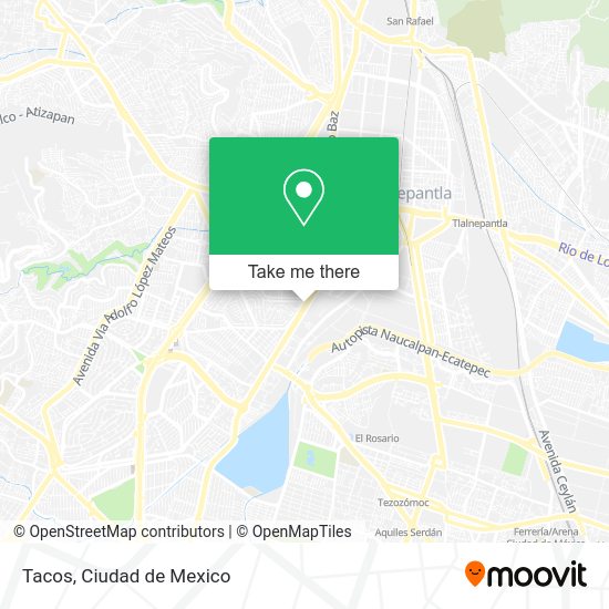 Tacos map