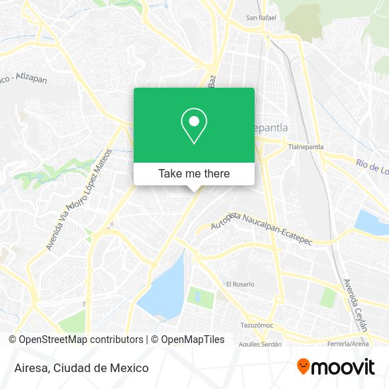 Mapa de Airesa