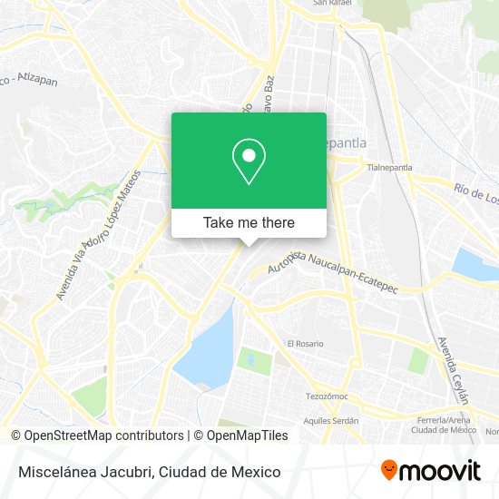 Miscelánea Jacubri map