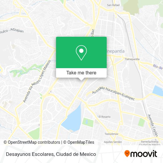 Desayunos Escolares map