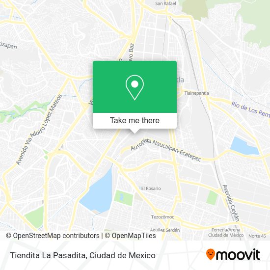 Tiendita La Pasadita map